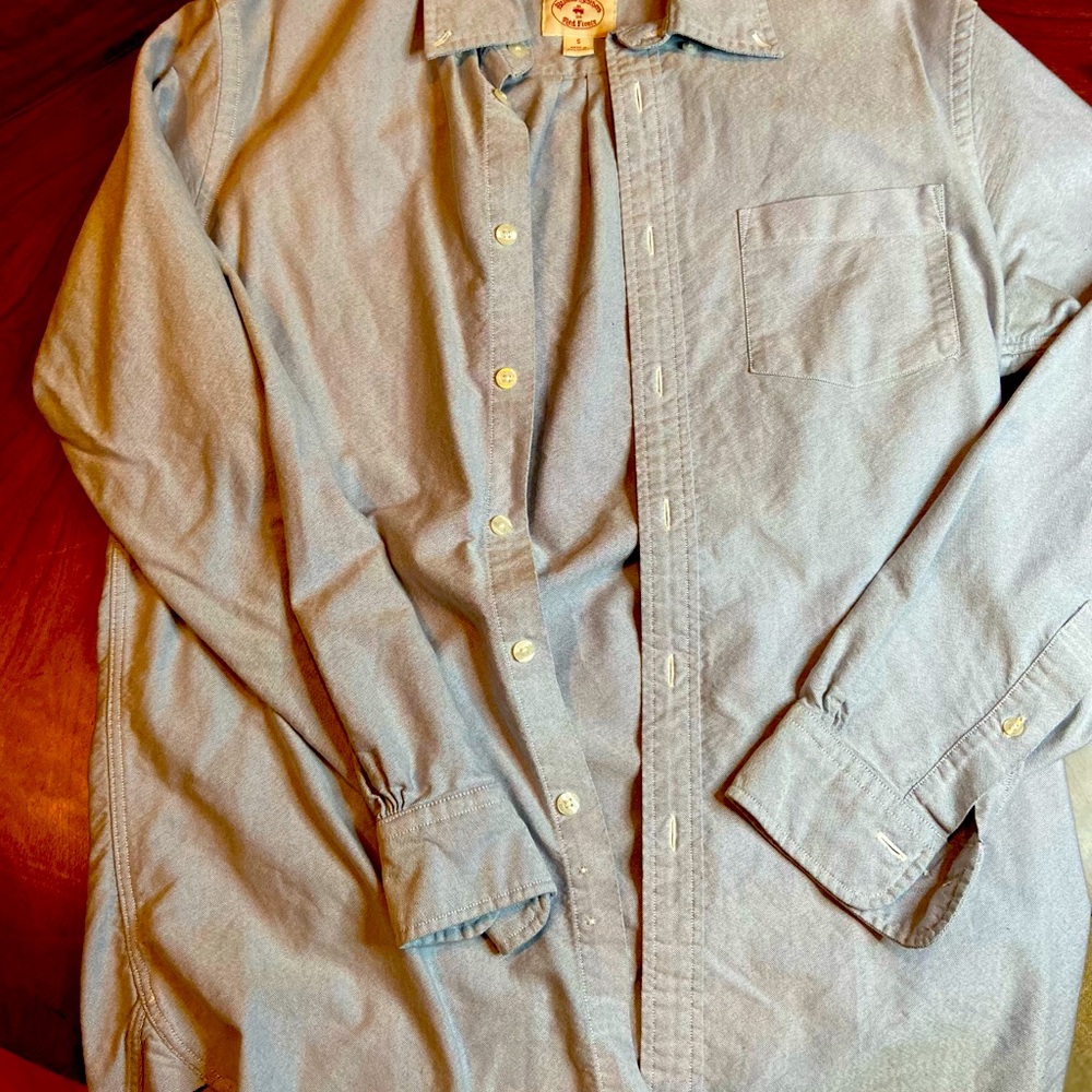 Brooks Brothers Red Fleece button Down Oxford Shirt - Small.